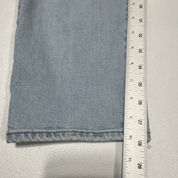 Madewell The Perfect Vintage Straight Jean Womens 26 Distressed Light Blue Denim - Picture 12 of 15